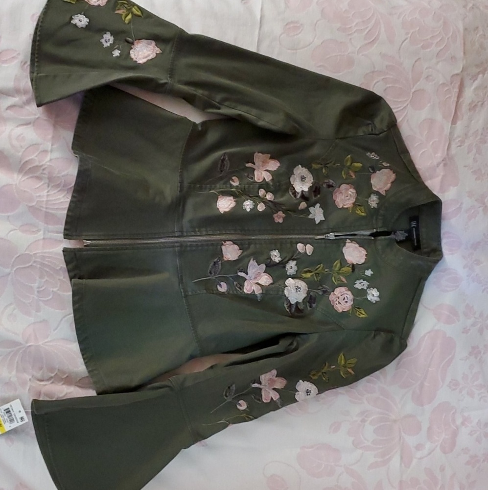 INC cute flare jacket